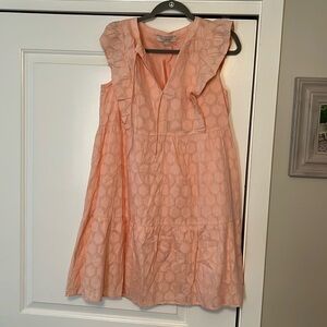 Flutter sleeve dress